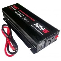 Преобразователь 12 220 UKC pure sine 2000 Вт чистый синус с экраном для холодильника, котла